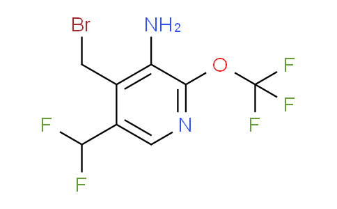 AM55051 | 1804011-94-6 | 3-Amino-4-(bromomethyl)-5-(difluoromethyl)-2-(trifluoromethoxy)pyridine