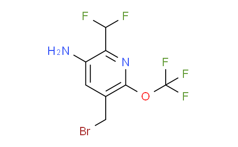 AM55053 | 1804391-76-1 | 3-Amino-5-(bromomethyl)-2-(difluoromethyl)-6-(trifluoromethoxy)pyridine