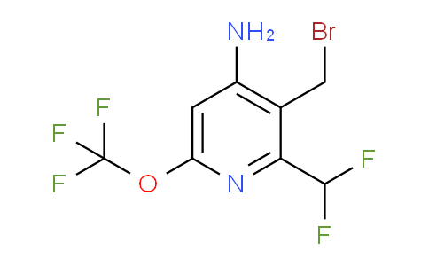 AM55058 | 1804391-79-4 | 4-Amino-3-(bromomethyl)-2-(difluoromethyl)-6-(trifluoromethoxy)pyridine