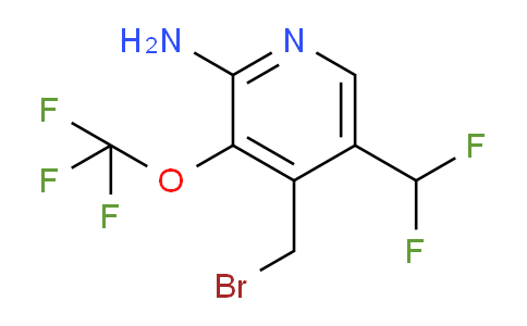 AM55073 | 1806231-27-5 | 2-Amino-4-(bromomethyl)-5-(difluoromethyl)-3-(trifluoromethoxy)pyridine