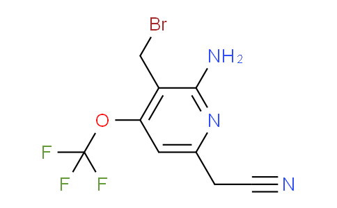 AM55074 | 1806130-37-9 | 2-Amino-3-(bromomethyl)-4-(trifluoromethoxy)pyridine-6-acetonitrile