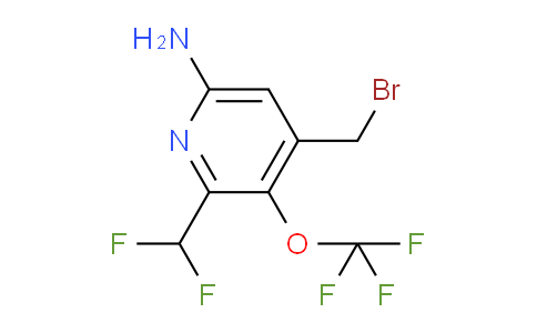 AM55079 | 1806231-28-6 | 6-Amino-4-(bromomethyl)-2-(difluoromethyl)-3-(trifluoromethoxy)pyridine
