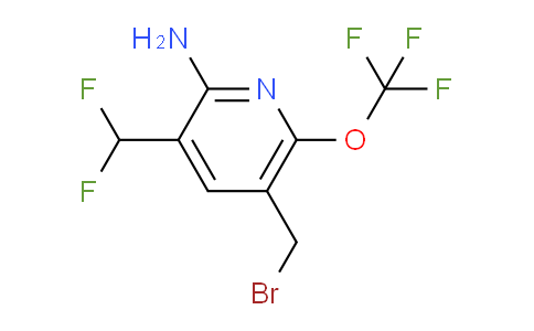 AM55080 | 1803650-36-3 | 2-Amino-5-(bromomethyl)-3-(difluoromethyl)-6-(trifluoromethoxy)pyridine