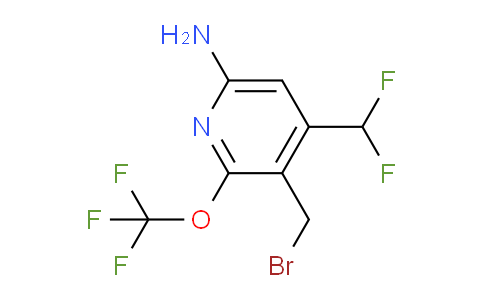 AM55081 | 1804536-48-8 | 6-Amino-3-(bromomethyl)-4-(difluoromethyl)-2-(trifluoromethoxy)pyridine
