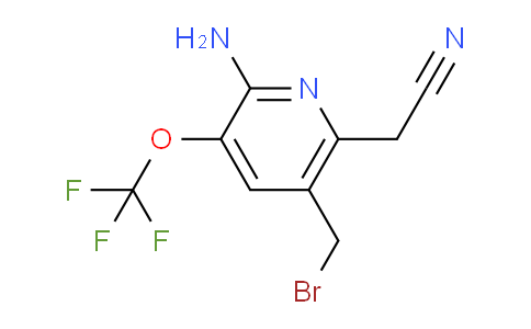 AM55083 | 1804469-01-9 | 2-Amino-5-(bromomethyl)-3-(trifluoromethoxy)pyridine-6-acetonitrile
