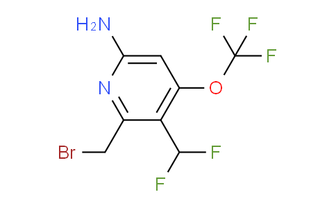 AM55087 | 1804011-80-0 | 6-Amino-2-(bromomethyl)-3-(difluoromethyl)-4-(trifluoromethoxy)pyridine