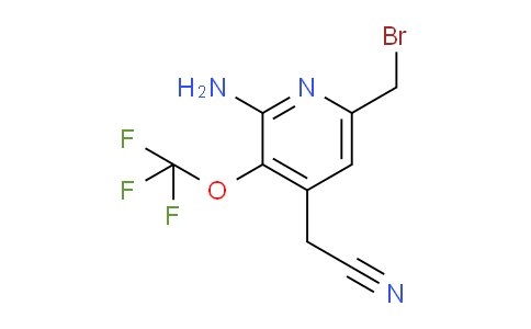 AM55088 | 1804478-54-3 | 2-Amino-6-(bromomethyl)-3-(trifluoromethoxy)pyridine-4-acetonitrile