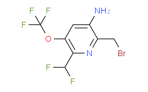 AM55091 | 1806231-31-1 | 3-Amino-2-(bromomethyl)-6-(difluoromethyl)-5-(trifluoromethoxy)pyridine