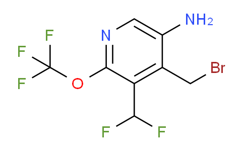 AM55094 | 1806129-83-8 | 5-Amino-4-(bromomethyl)-3-(difluoromethyl)-2-(trifluoromethoxy)pyridine