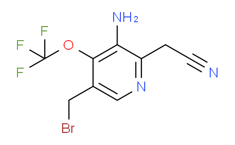 AM55100 | 1804479-18-2 | 3-Amino-5-(bromomethyl)-4-(trifluoromethoxy)pyridine-2-acetonitrile