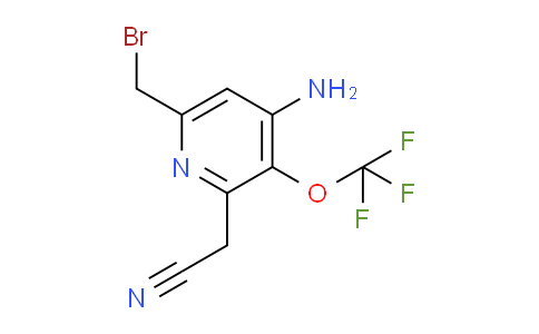 AM55103 | 1804469-14-4 | 4-Amino-6-(bromomethyl)-3-(trifluoromethoxy)pyridine-2-acetonitrile