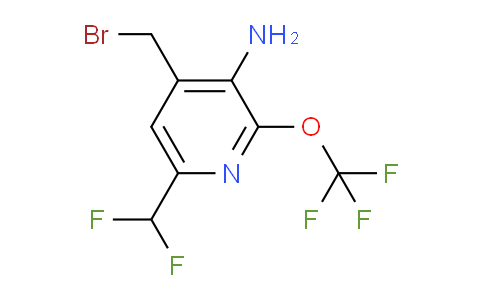 AM55108 | 1806231-34-4 | 3-Amino-4-(bromomethyl)-6-(difluoromethyl)-2-(trifluoromethoxy)pyridine