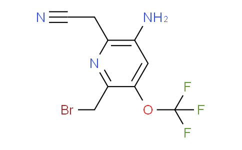AM55109 | 1806232-57-4 | 5-Amino-2-(bromomethyl)-3-(trifluoromethoxy)pyridine-6-acetonitrile