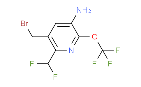 AM55111 | 1806231-37-7 | 3-Amino-5-(bromomethyl)-6-(difluoromethyl)-2-(trifluoromethoxy)pyridine