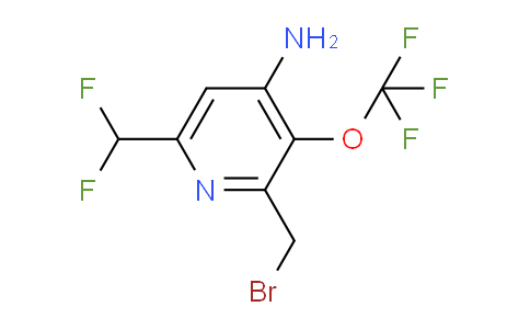 AM55114 | 1806129-93-0 | 4-Amino-2-(bromomethyl)-6-(difluoromethyl)-3-(trifluoromethoxy)pyridine