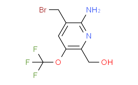 AM55118 | 1804014-93-4 | 2-Amino-3-(bromomethyl)-5-(trifluoromethoxy)pyridine-6-methanol