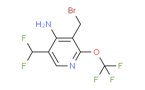 AM55119 | 1806231-40-2 | 4-Amino-3-(bromomethyl)-5-(difluoromethyl)-2-(trifluoromethoxy)pyridine