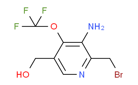 AM55129 | 1804537-11-8 | 3-Amino-2-(bromomethyl)-4-(trifluoromethoxy)pyridine-5-methanol