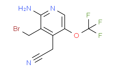 AM55133 | 1804532-09-9 | 2-Amino-3-(bromomethyl)-5-(trifluoromethoxy)pyridine-4-acetonitrile