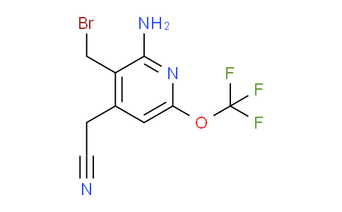 AM55134 | 1806232-20-1 | 2-Amino-3-(bromomethyl)-6-(trifluoromethoxy)pyridine-4-acetonitrile
