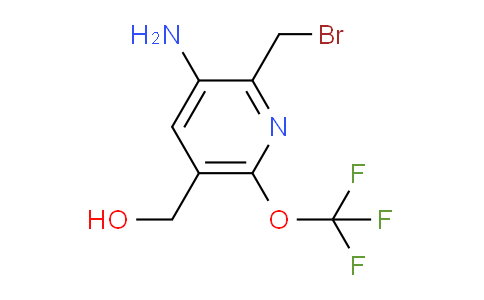 AM55136 | 1806108-03-1 | 3-Amino-2-(bromomethyl)-6-(trifluoromethoxy)pyridine-5-methanol