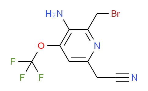 AM55145 | 1803447-87-1 | 3-Amino-2-(bromomethyl)-4-(trifluoromethoxy)pyridine-6-acetonitrile