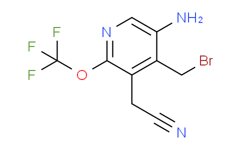 AM55150 | 1804479-10-4 | 5-Amino-4-(bromomethyl)-2-(trifluoromethoxy)pyridine-3-acetonitrile