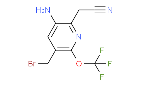 AM55152 | 1804014-43-4 | 3-Amino-5-(bromomethyl)-6-(trifluoromethoxy)pyridine-2-acetonitrile