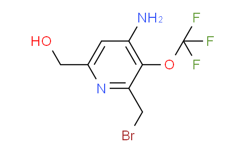AM55154 | 1806130-77-7 | 4-Amino-2-(bromomethyl)-3-(trifluoromethoxy)pyridine-6-methanol