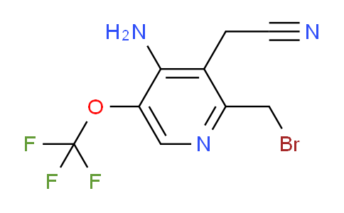 AM55158 | 1803447-92-8 | 4-Amino-2-(bromomethyl)-5-(trifluoromethoxy)pyridine-3-acetonitrile