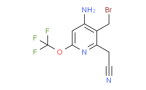 AM55163 | 1804014-64-9 | 4-Amino-3-(bromomethyl)-6-(trifluoromethoxy)pyridine-2-acetonitrile