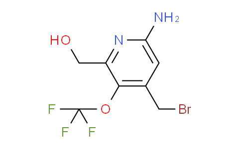 AM55165 | 1806231-38-8 | 6-Amino-4-(bromomethyl)-3-(trifluoromethoxy)pyridine-2-methanol