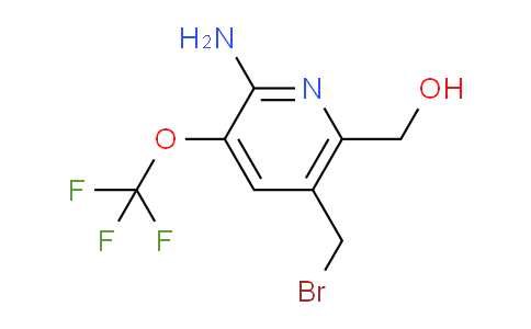 AM55166 | 1804015-37-9 | 2-Amino-5-(bromomethyl)-3-(trifluoromethoxy)pyridine-6-methanol
