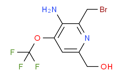 AM55169 | 1803437-28-6 | 3-Amino-2-(bromomethyl)-4-(trifluoromethoxy)pyridine-6-methanol