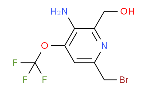 AM55171 | 1806108-22-4 | 3-Amino-6-(bromomethyl)-4-(trifluoromethoxy)pyridine-2-methanol