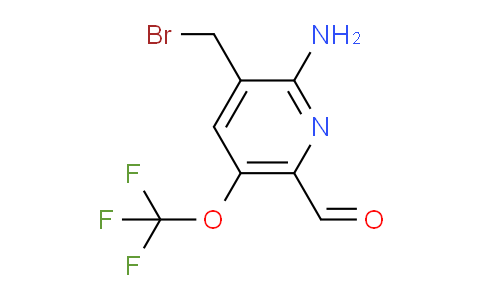 AM55174 | 1804537-18-5 | 2-Amino-3-(bromomethyl)-5-(trifluoromethoxy)pyridine-6-carboxaldehyde