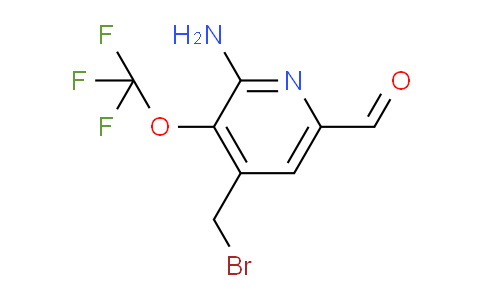 AM55175 | 1803629-83-5 | 2-Amino-4-(bromomethyl)-3-(trifluoromethoxy)pyridine-6-carboxaldehyde
