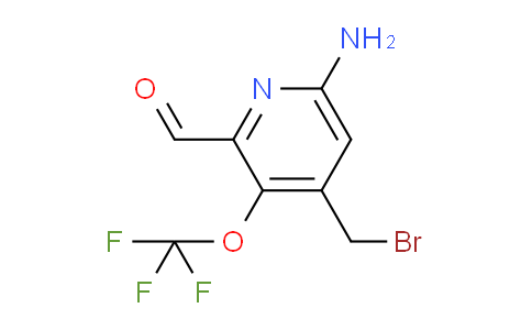 AM55176 | 1806101-60-9 | 6-Amino-4-(bromomethyl)-3-(trifluoromethoxy)pyridine-2-carboxaldehyde