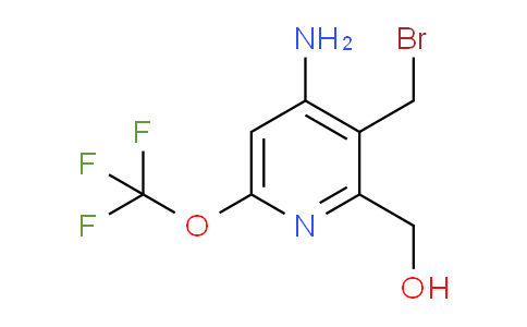 AM55189 | 1804580-27-5 | 4-Amino-3-(bromomethyl)-6-(trifluoromethoxy)pyridine-2-methanol