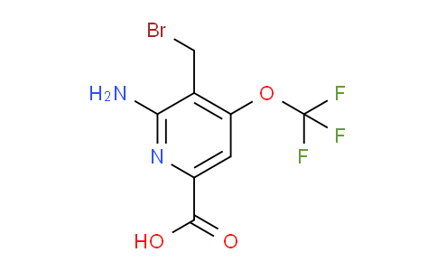 AM55198 | 1804537-82-3 | 2-Amino-3-(bromomethyl)-4-(trifluoromethoxy)pyridine-6-carboxylic acid