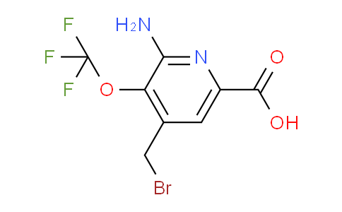 AM55200 | 1804479-43-3 | 2-Amino-4-(bromomethyl)-3-(trifluoromethoxy)pyridine-6-carboxylic acid