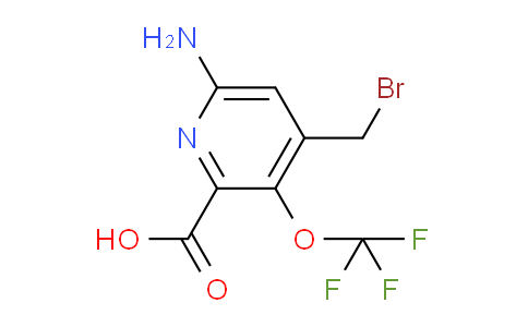AM55201 | 1804580-83-3 | 6-Amino-4-(bromomethyl)-3-(trifluoromethoxy)pyridine-2-carboxylic acid