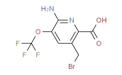 AM55202 | 1804479-53-5 | 2-Amino-5-(bromomethyl)-3-(trifluoromethoxy)pyridine-6-carboxylic acid