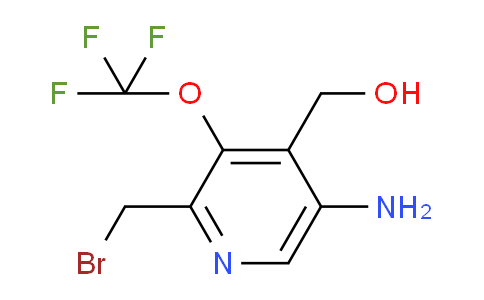 AM55210 | 1804016-83-8 | 5-Amino-2-(bromomethyl)-3-(trifluoromethoxy)pyridine-4-methanol