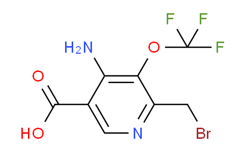AM55219 | 1804479-69-3 | 4-Amino-2-(bromomethyl)-3-(trifluoromethoxy)pyridine-5-carboxylic acid