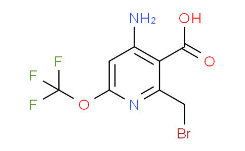 AM55221 | 1804581-23-4 | 4-Amino-2-(bromomethyl)-6-(trifluoromethoxy)pyridine-3-carboxylic acid