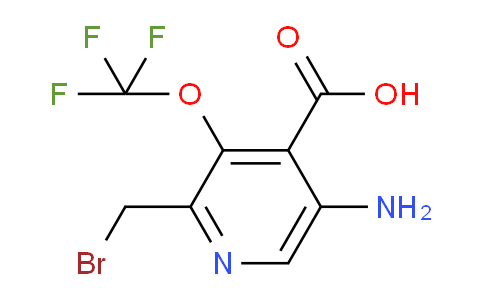 AM55225 | 1804618-30-1 | 5-Amino-2-(bromomethyl)-3-(trifluoromethoxy)pyridine-4-carboxylic acid