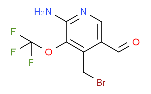 AM55226 | 1806130-82-4 | 2-Amino-4-(bromomethyl)-3-(trifluoromethoxy)pyridine-5-carboxaldehyde