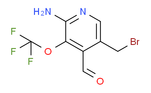AM55231 | 1803629-86-8 | 2-Amino-5-(bromomethyl)-3-(trifluoromethoxy)pyridine-4-carboxaldehyde
