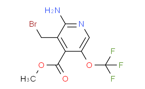 AM55233 | 1804618-41-4 | Methyl 2-amino-3-(bromomethyl)-5-(trifluoromethoxy)pyridine-4-carboxylate